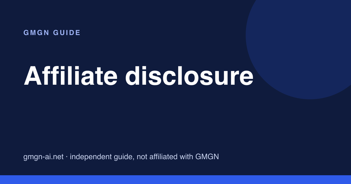 Affiliate disclosure for gmgn-ai.net