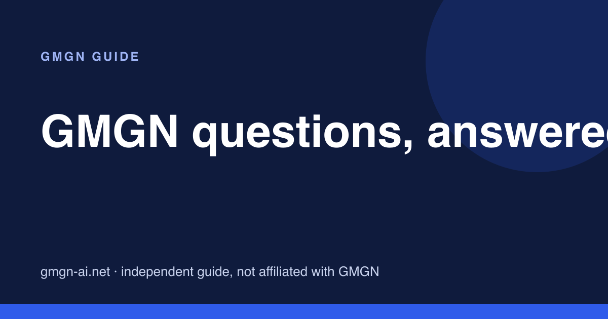 GMGN frequently asked questions