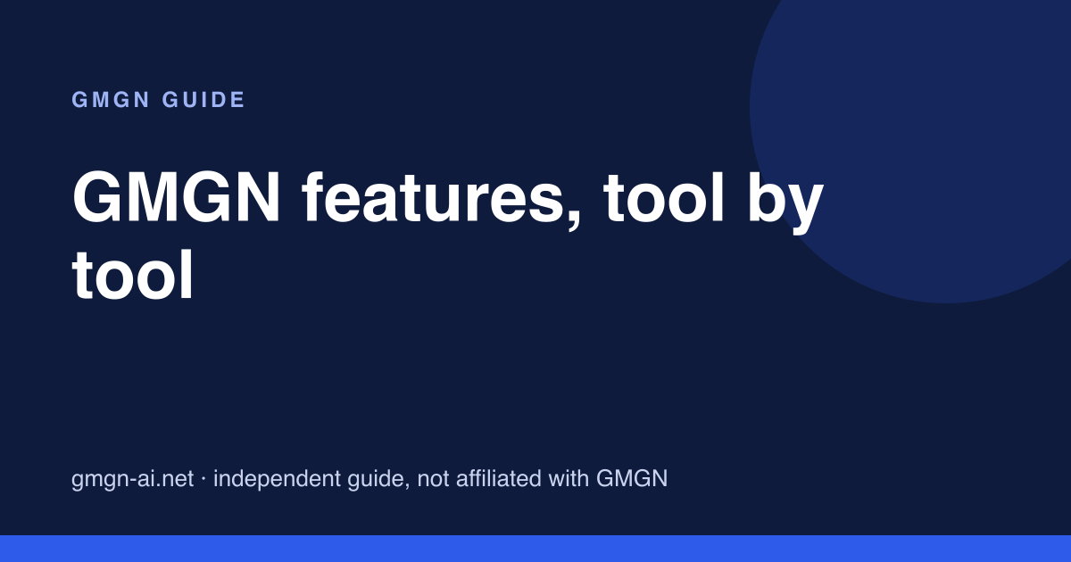 GMGN features overview: discovery, analysis, copy trading and automation